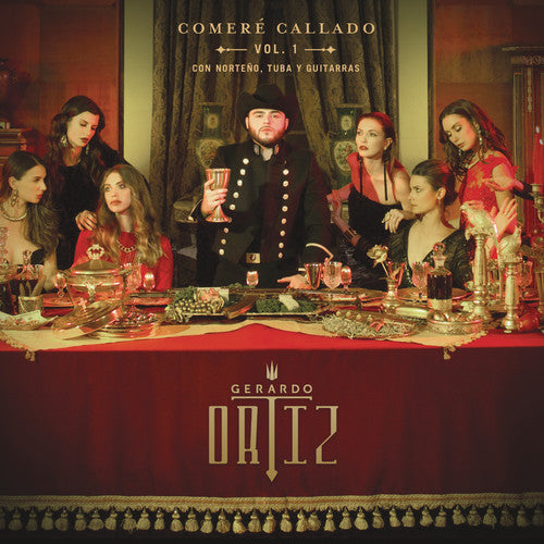 the album cover for Gerardo Ortiz - Comere Callado 1