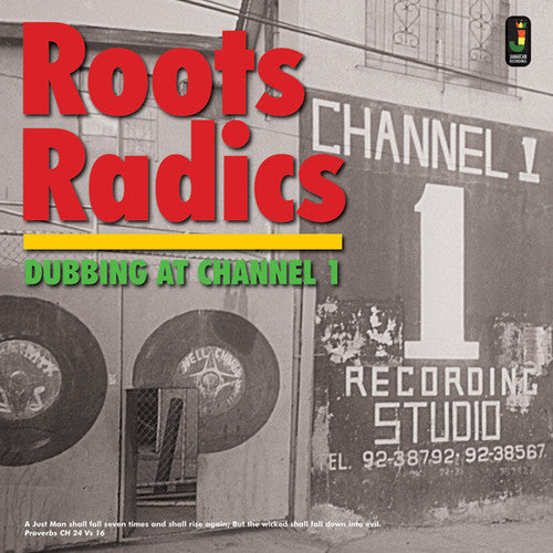 the album cover for Roots Radics - Dubbing At Channel 1