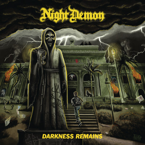the album cover for Night Demon - Darkness Remains [Digipak]