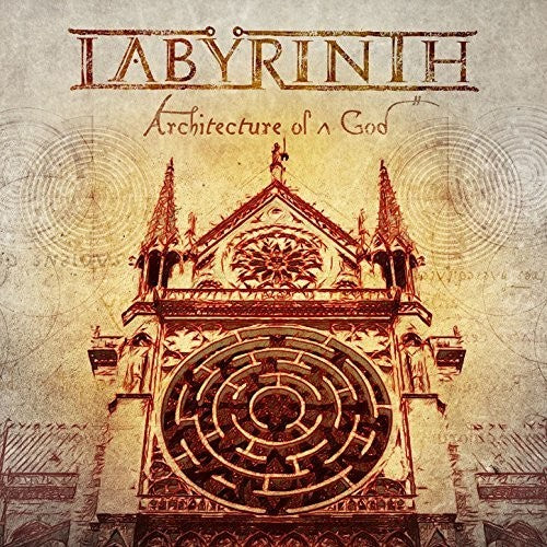 the album cover for Labyrinth - Architecture Of A God