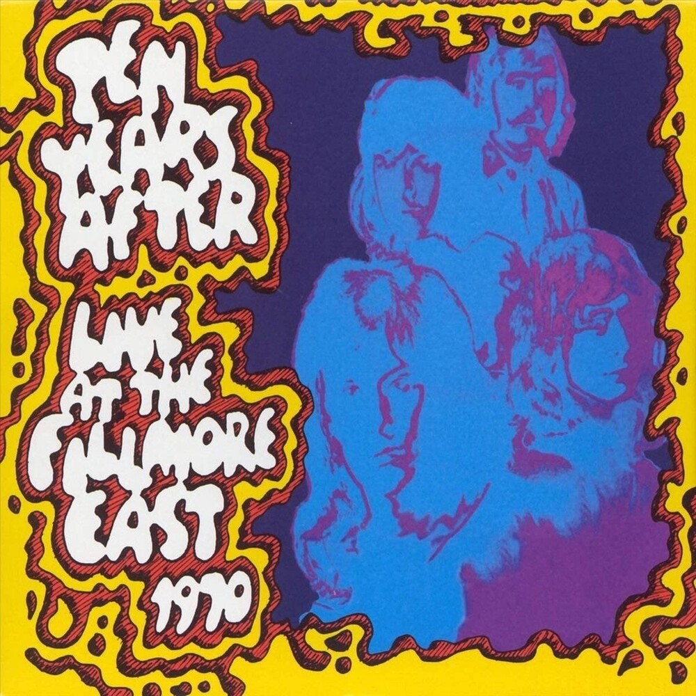 the album cover for Ten Years After - Live At The Fillmore East 1970