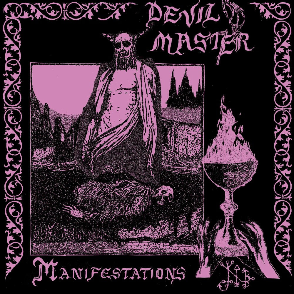 the album cover for Devil Master - Manifestations