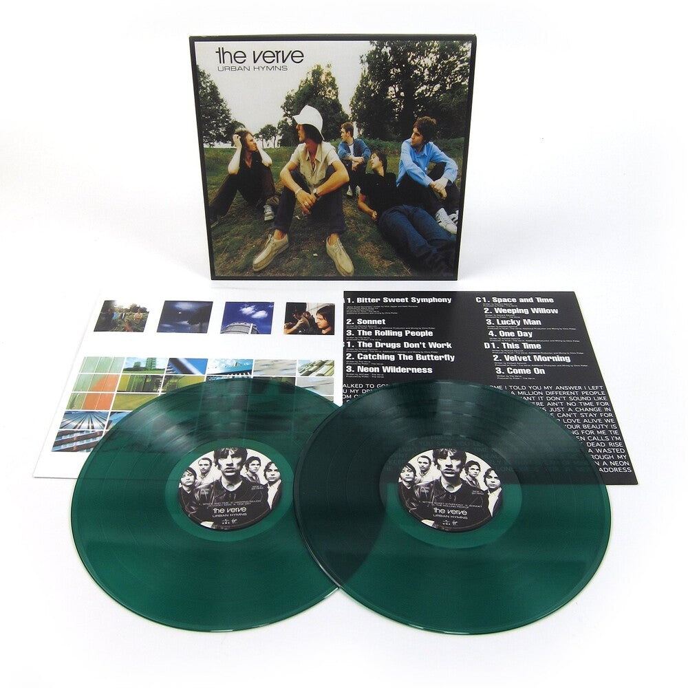 the album cover for Verve - Urban Hymns [Colored Vinyl] (Grn)