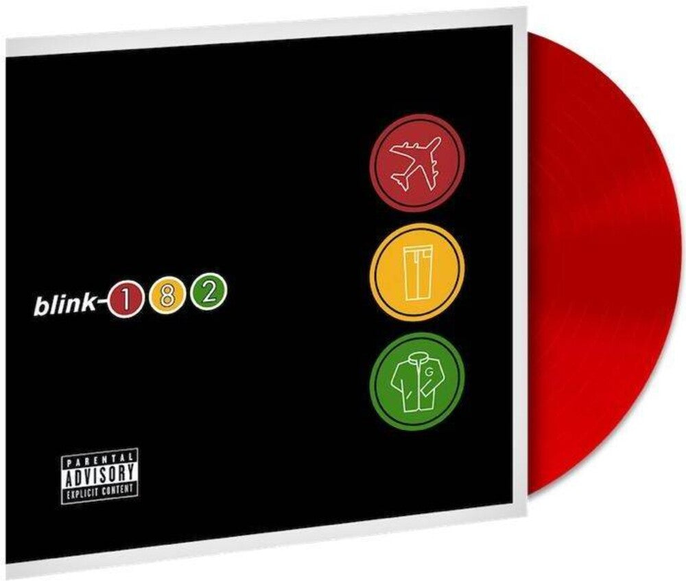 the album cover for blink-182 - Take Off Your Pants And Jacket [Limited Edition Red LP]