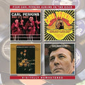 the album cover for Carl Perkins - Whole Lotta Shakin / King Of Rock / Greatest Hits / On Top