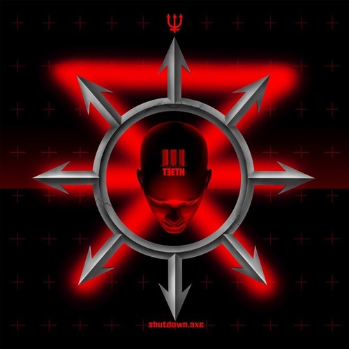 the album cover for 3teeth - Shutdown.exe