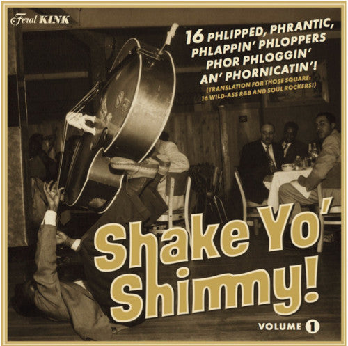 the album cover for Various Artists - Shake Yo' Shimmy 1 / Various