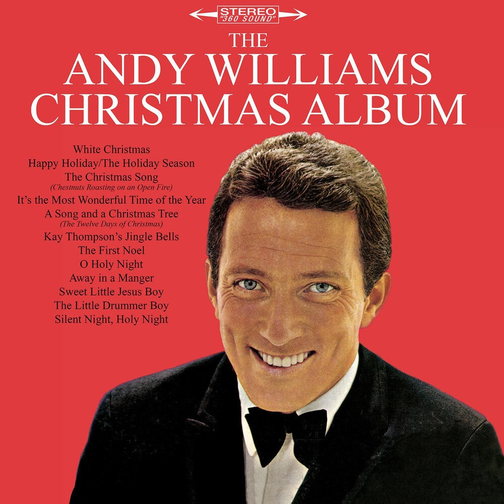 the album cover for Andy Williams - Andy Williams Christmas Album (Blue) (Gate) [Limited Edition]