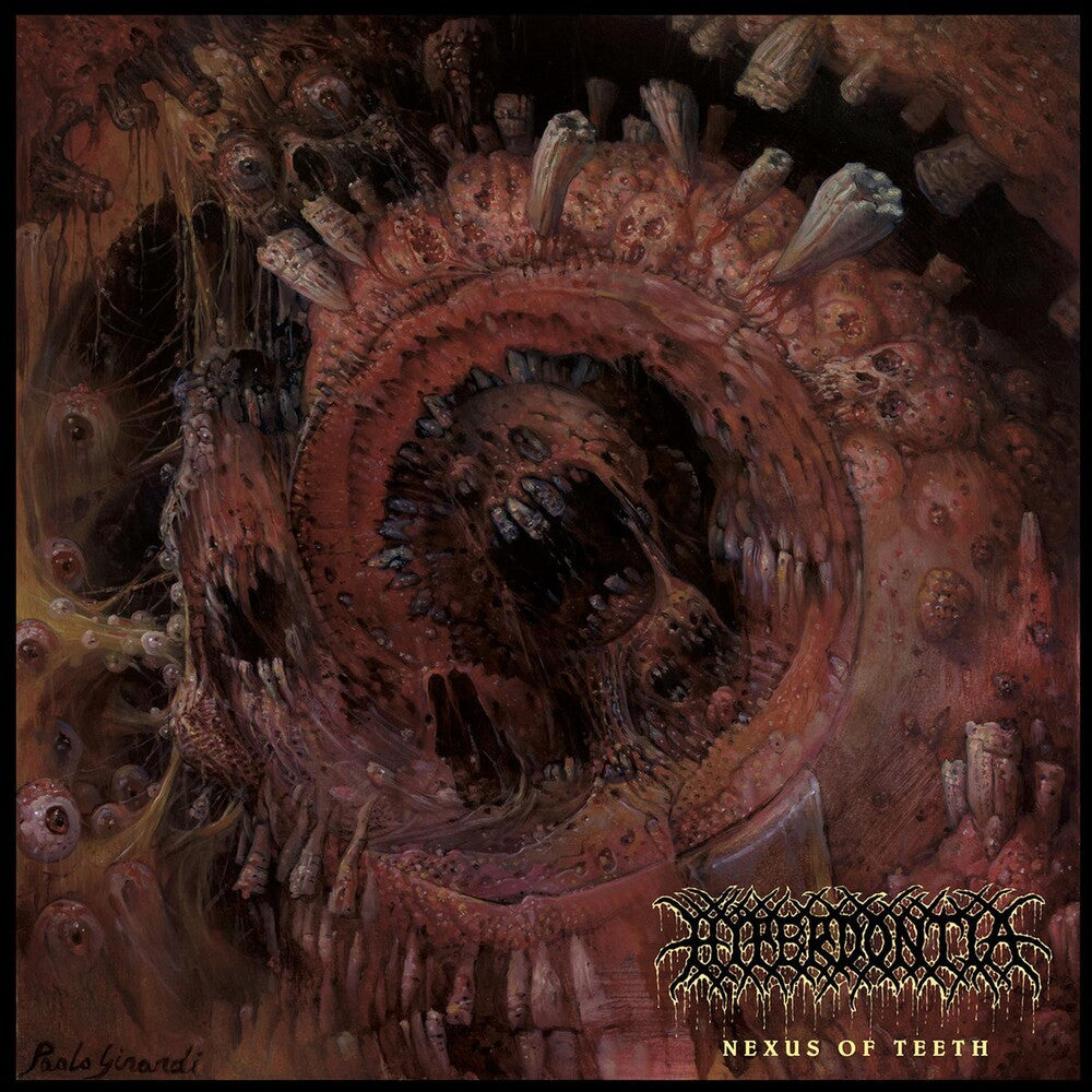the album cover for Hyperdontia - Nexus Of Teeth