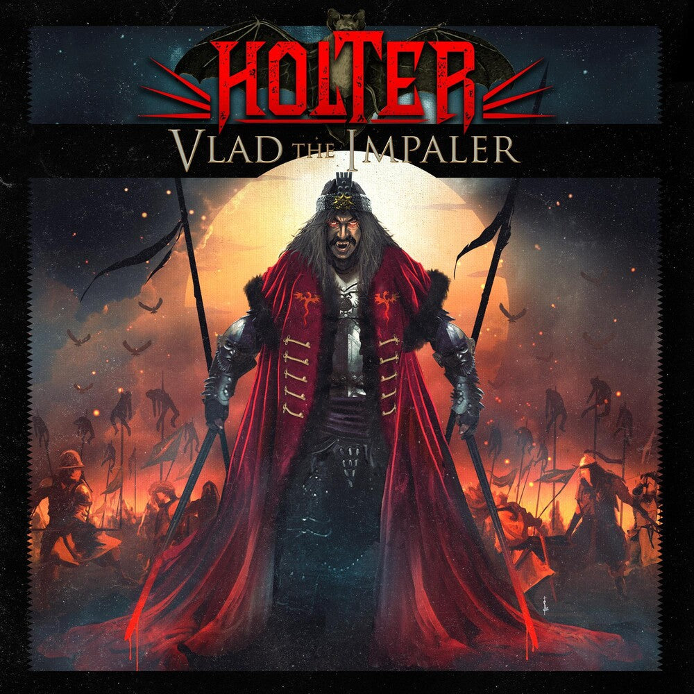 the album cover for Holter - Vlad The Impaler