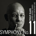 the album cover for Glass / Bruckner Orchester Linz / Dennis Davies - Glass: Symphony No.11