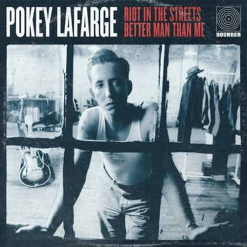 the album cover for Pokey LaFarge - Riot In The Streets / Better Man Than Me