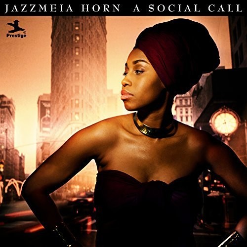 the album cover for Jazzmeia Horn - Social Call