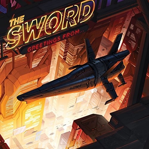 the album cover for The Sword - Greetings From...