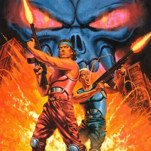 the album cover for Konami Kukeiha Club - Contra 3: Alien Wars (Original Soundtrack)