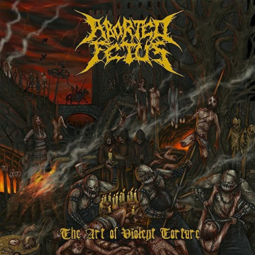 the album cover for Aborted Fetus - The Art Of Violent Torture
