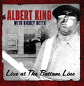 the album cover for Albert King / Betts,Dickey - Live At The Bottom Line