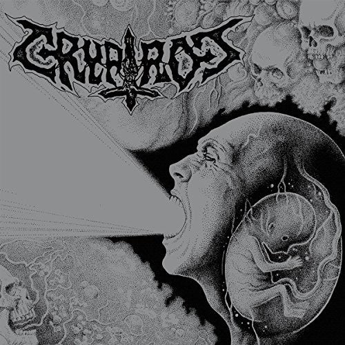 the album cover for Crypt Rot - Embryonic Devils