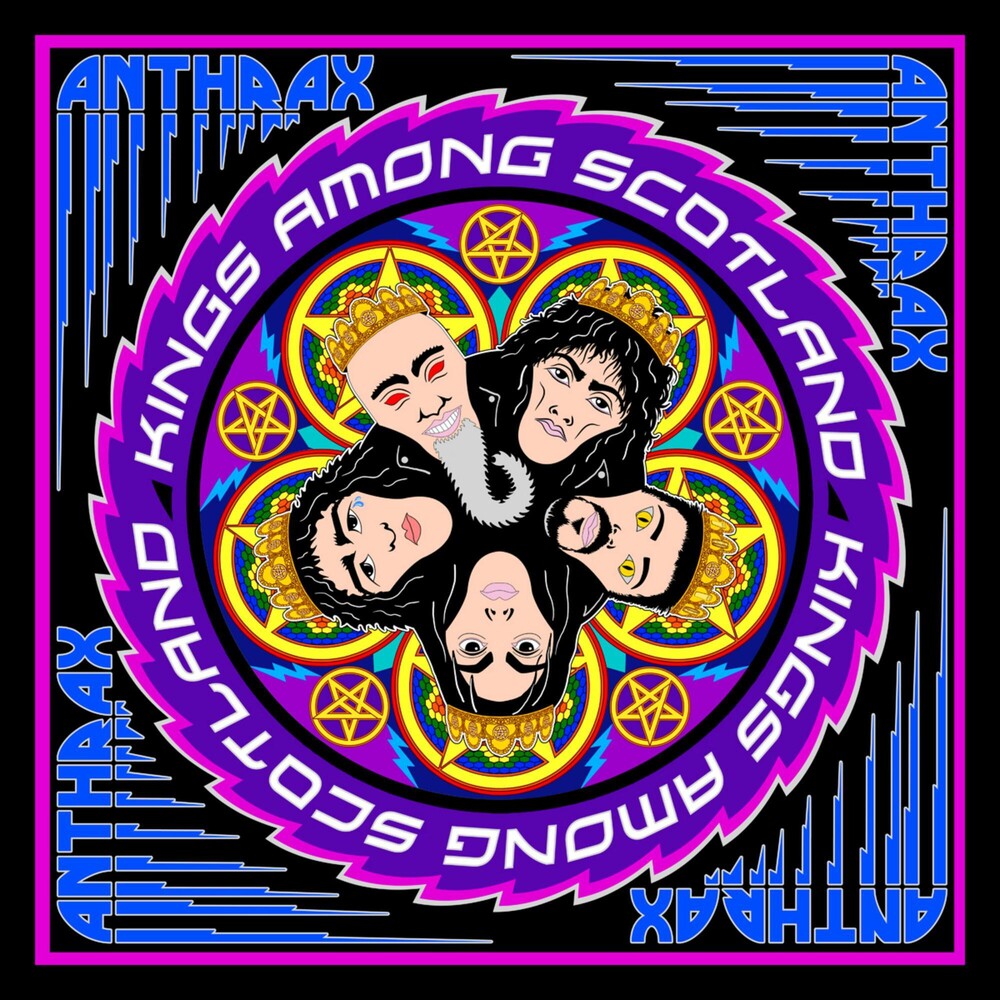 the album cover for Anthrax - Kings Among Scotland