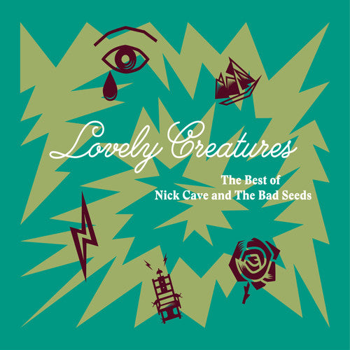 the album cover for Nick Cave & The Bad Seeds - Lovely Creatures: The Best of Nick Cave and The Bad Seeds (1984-2014) [2CD]
