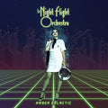 the album cover for The Night Flight Orchestra - Amber Galactic