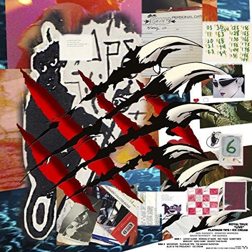 the album cover for Royal Trux - Platinum Tips + Ice Cream [LP]