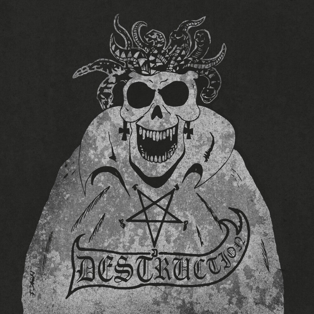the album cover for Destruction - Bestial Invasion Of Hell