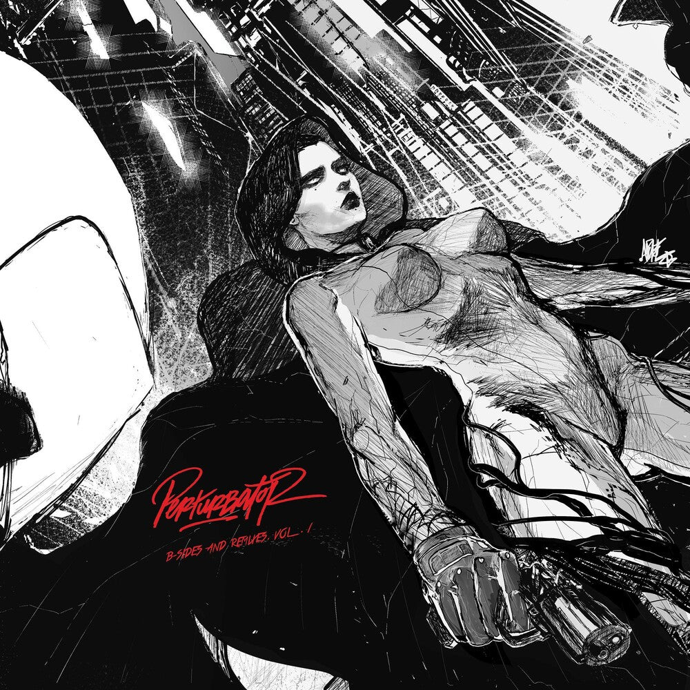 the album cover for Perturbator - B-sides & Remixes I