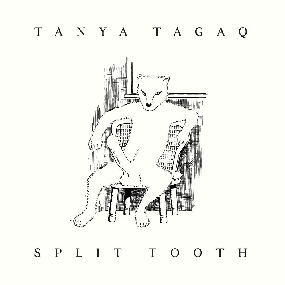 the album cover for Tanya Tagaq - Split Tooth