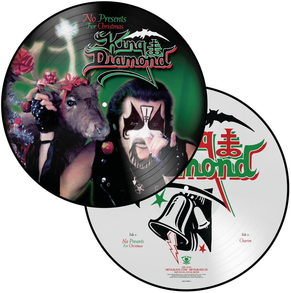 the album cover for King Diamond - No Presents For Christmas