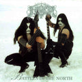 the album cover for Immortal - Battles In The North