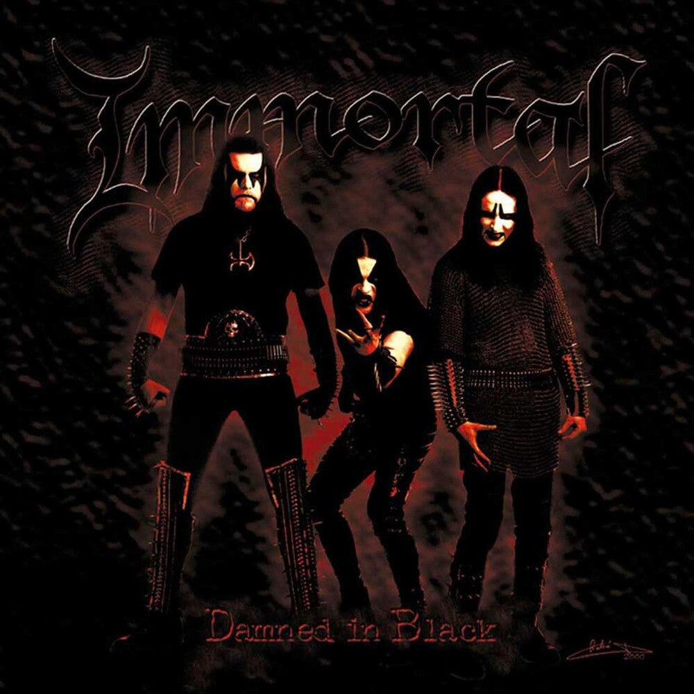 the album cover for Immortal - Damned In Black [Limited Edition]