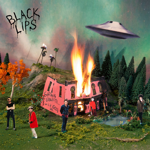 the album cover for The Black Lips - Satan's Graffiti Or God's Art?