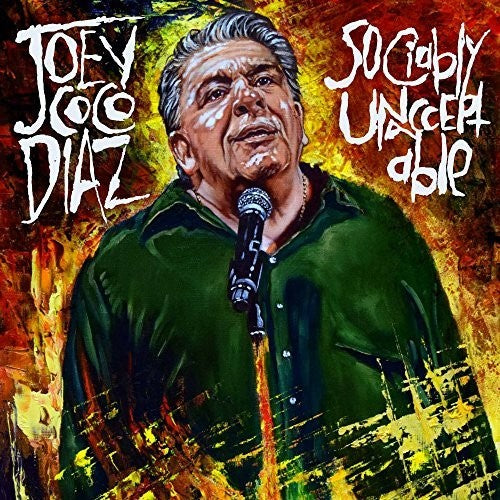the album cover for Joey Diaz Coco - Socially Unacceptable