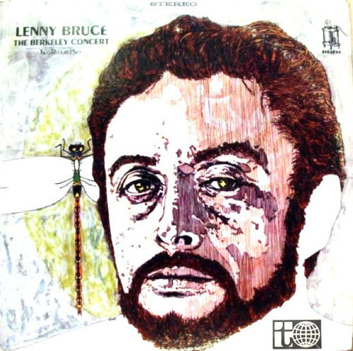 the album cover for Lenny Bruce - The Berkeley Concert