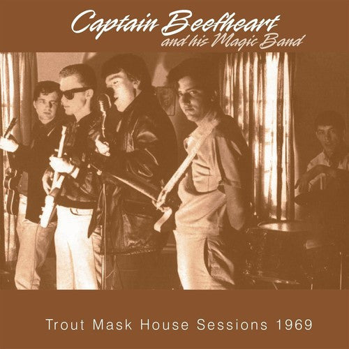 the album cover for Captain Beefheart & The Magic Band - Trout Mask House Sessions 1969