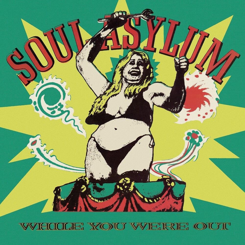 the album cover for Soul Asylum - While You Were Out / Clam Dip & Other Delights