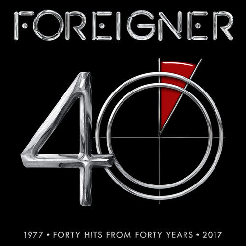 the album cover for Foreigner - 40