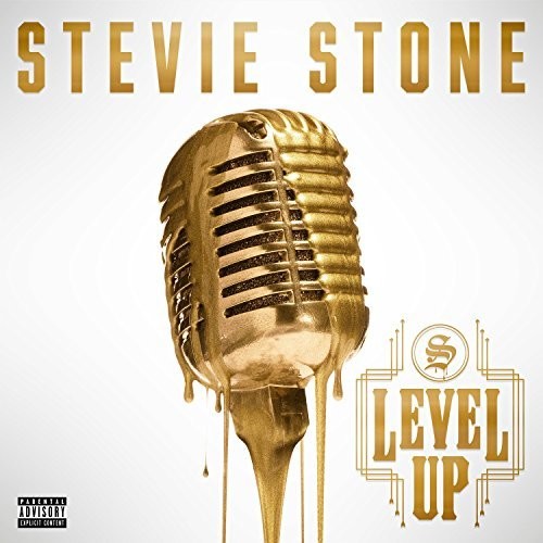 the album cover for Stevie Stone - Level Up