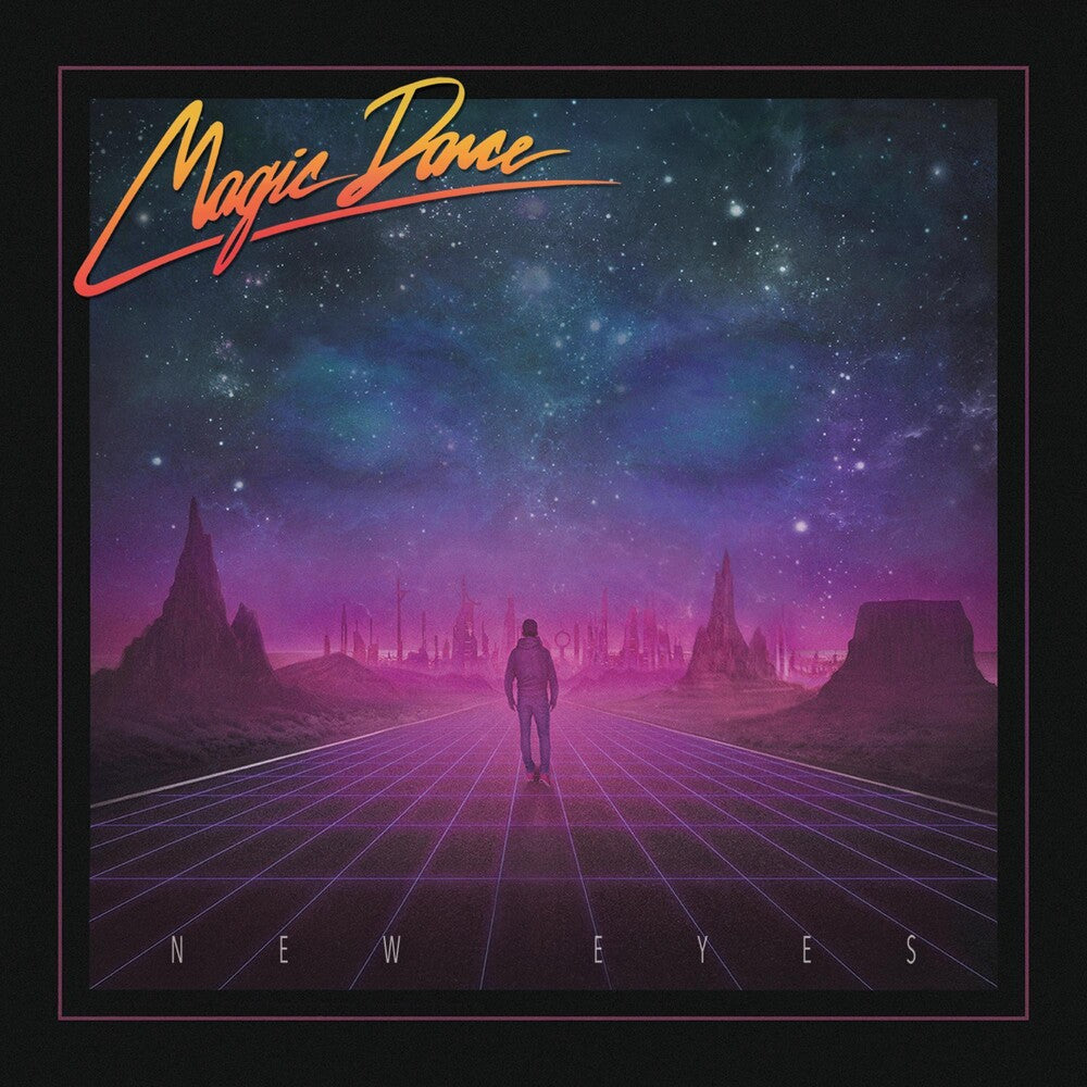 the album cover for Magic Dance - New Eyes