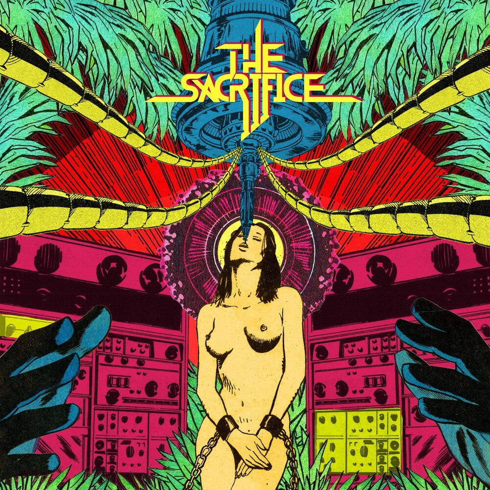 the album cover for Sacrifice - The Sacrifice
