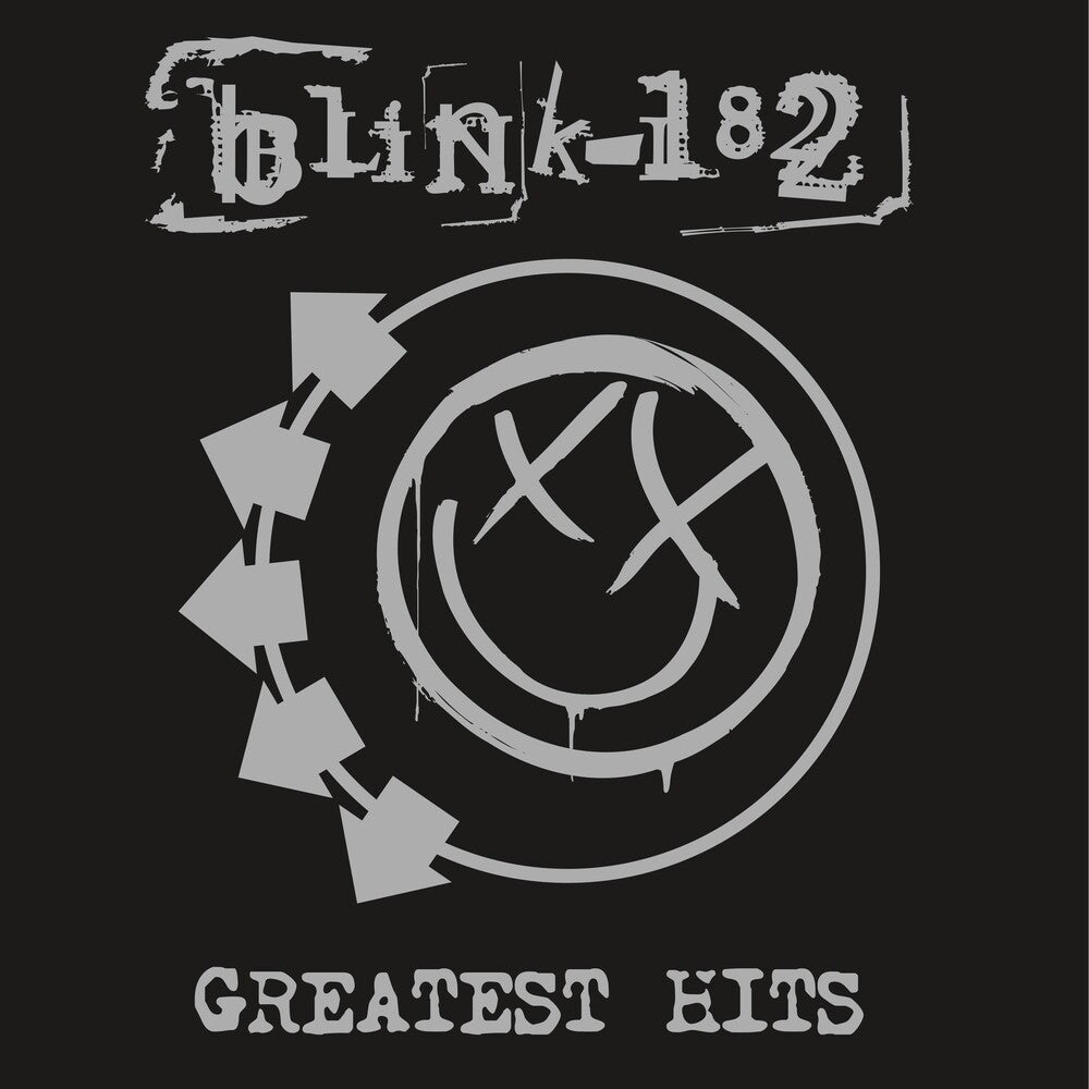 the album cover for blink-182 - Greatest Hits [Colored Vinyl]