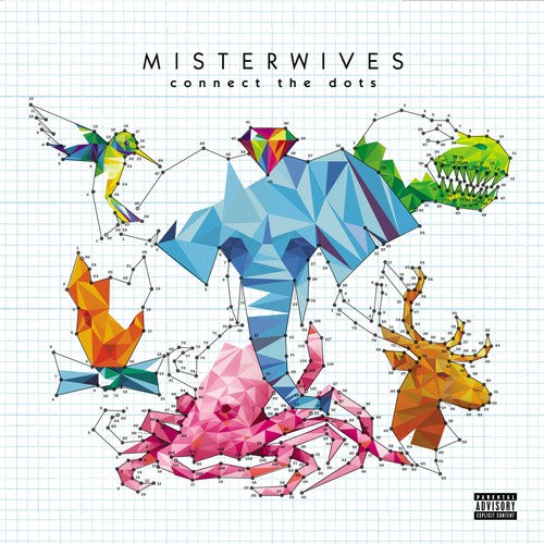 the album cover for MISTERWIVES - Connect The Dots