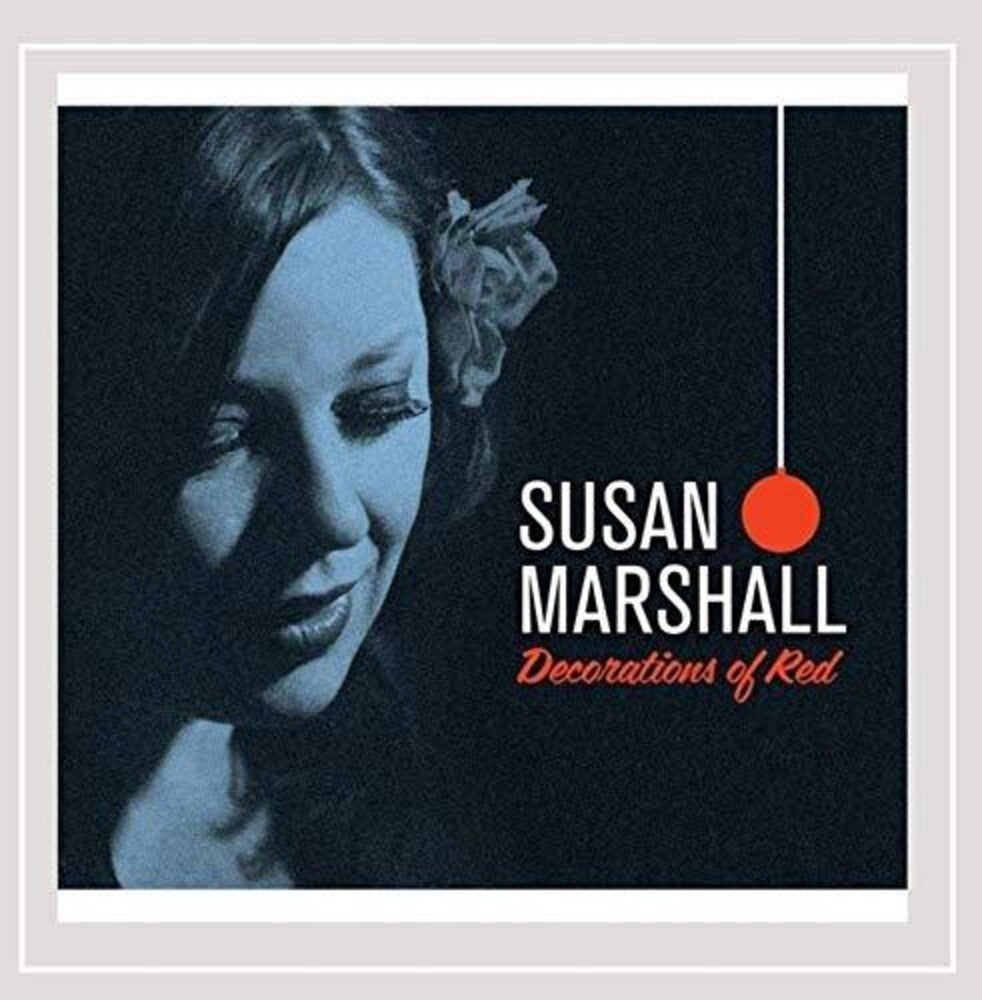 the album cover for Susan Marshall - Decorations Of Red