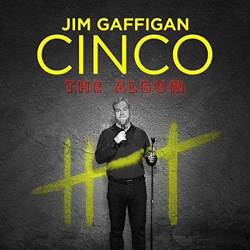 the album cover for Jim Gaffigan - Cinco