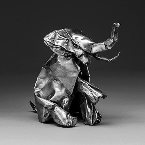 the album cover for Jlin - Black Origami [LP]