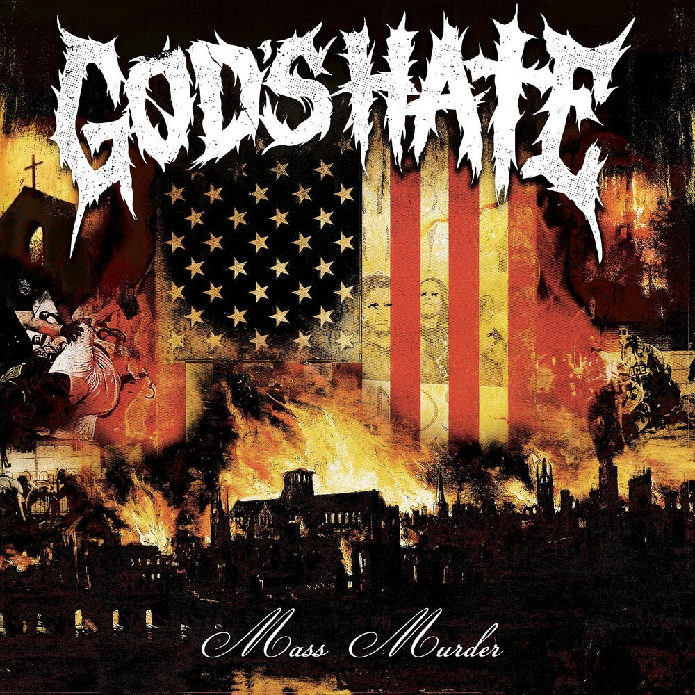 the album cover for Gods Hate - Mass Murder [Download Included]
