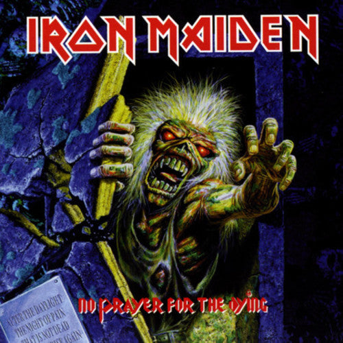 the album cover for Iron Maiden - No Prayer For The Dying [LP]