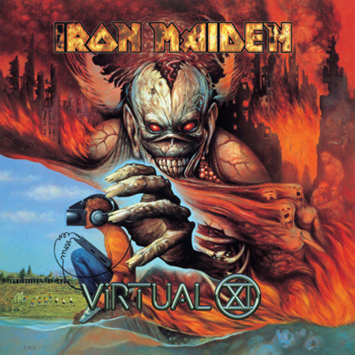 the album cover for Iron Maiden - Virtual XI [2LP]