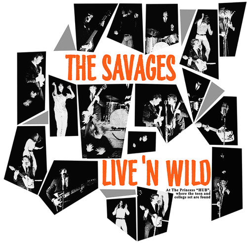 the album cover for Savages - Live'n Wild